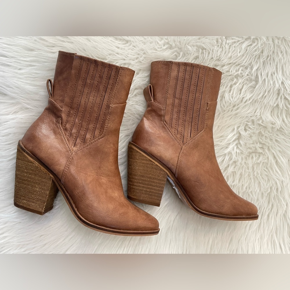 LET'S SEE STYLE‎ Ankle Boots Size 6.5 - Picture 7 of 13